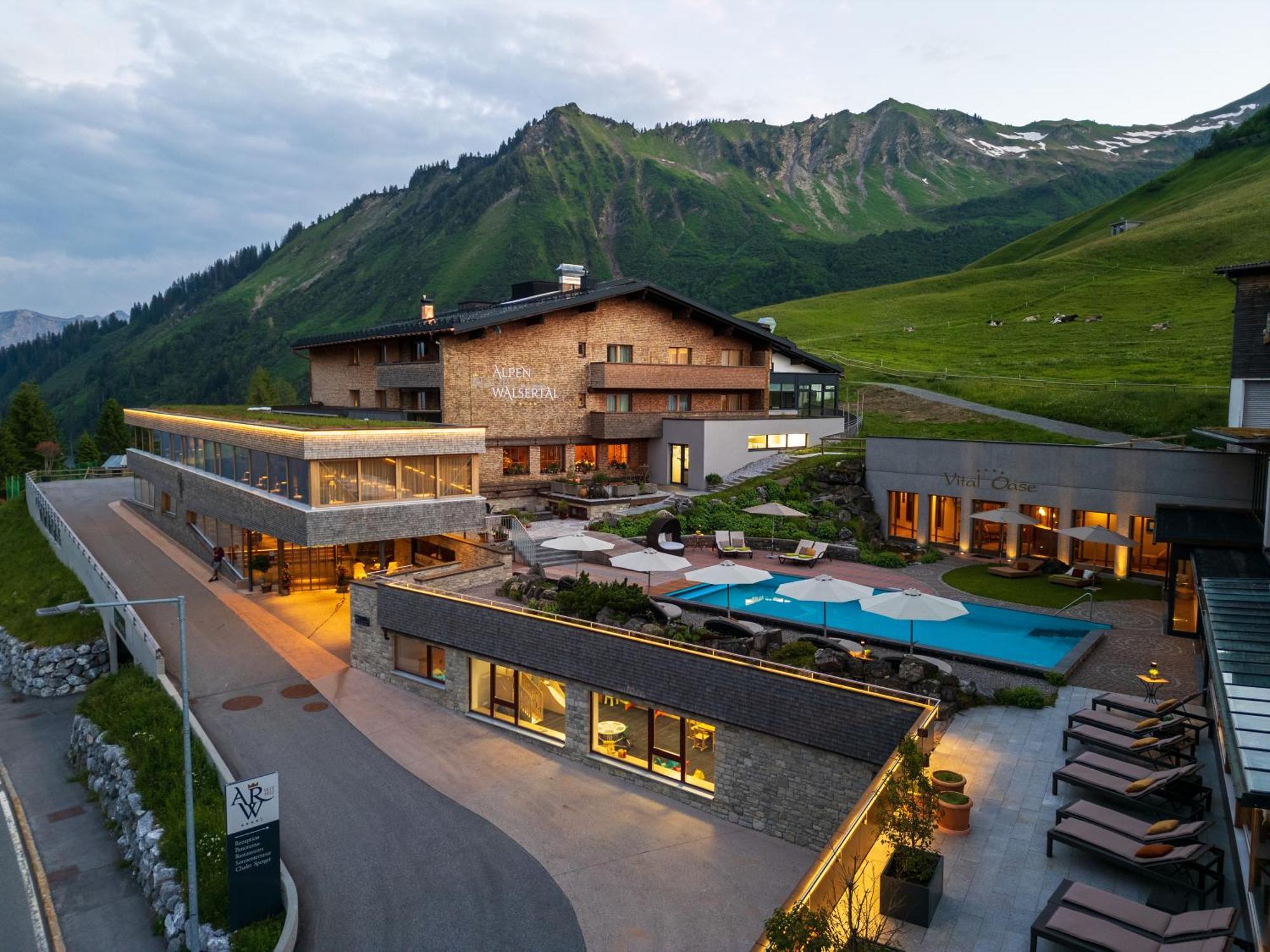 Alpenresort Walsertal Damuels Exteriér fotografie