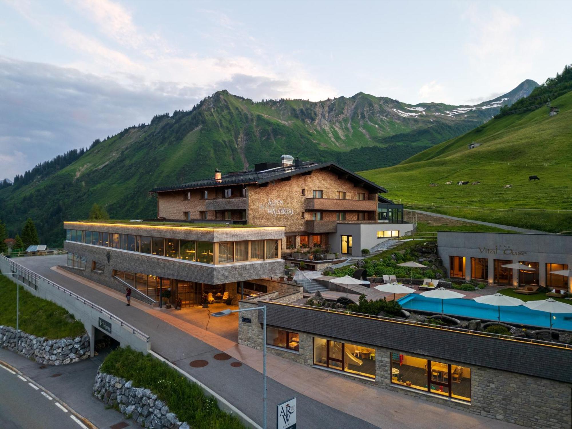 Alpenresort Walsertal Damuels Exteriér fotografie